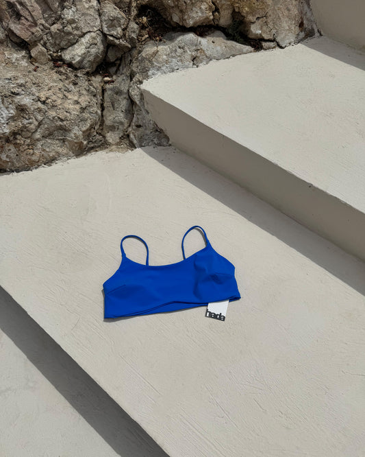 Brassière bleue