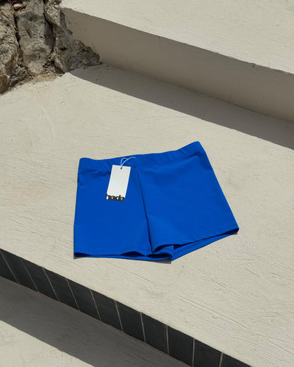 Short de bain bleu